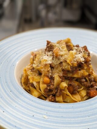 Tagliatelle al ragu' bolognese
