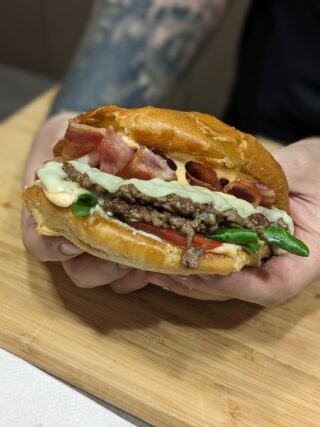 Smash burger americano